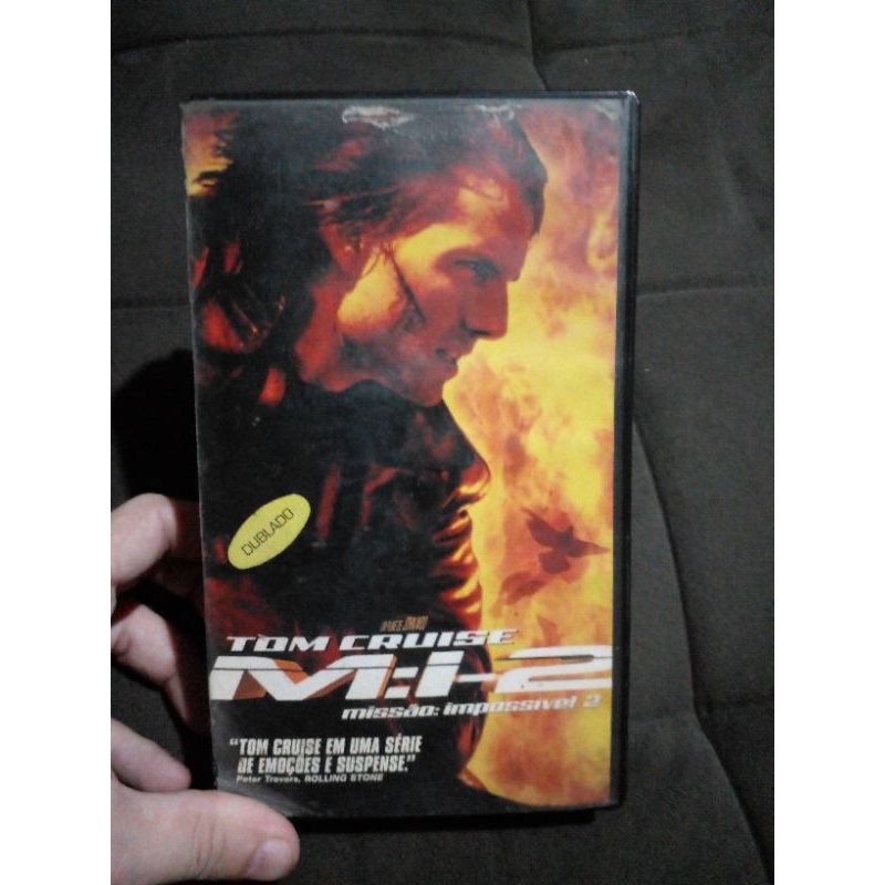 VHS Missão impossível 2 ( Dublado)