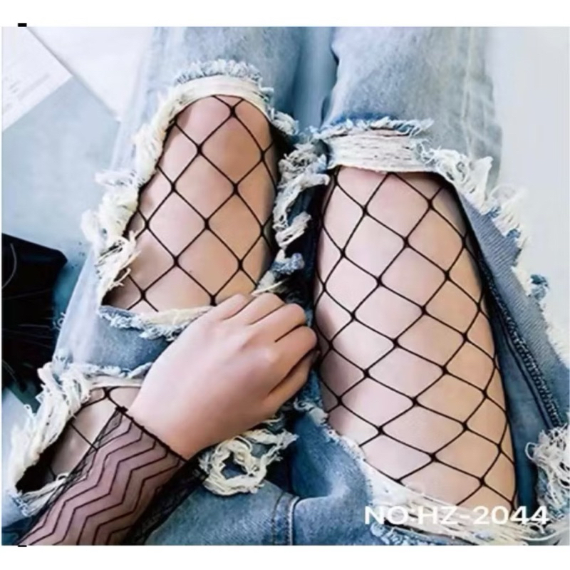 Meia-Calça/Meia-Fina/Arrastão na Altura da Coxa Adulto