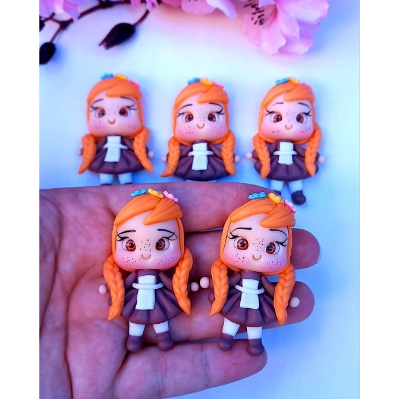 Kit menina Camponesa (5 unid)
