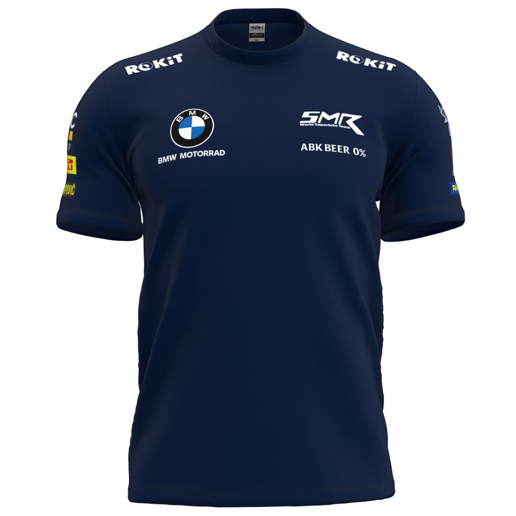 Camiseta Bmw Corrida T-shirt Superbike World Camisa Motogp
