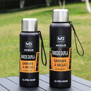 MODUS Garrafa Térmica De água Inox Portátil Copo Com Bolsa em Oferta na Shopee