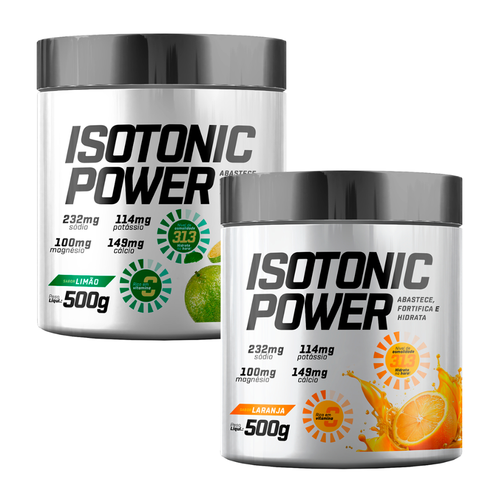 2x Isotônico em Pó Isotonic Pote 500g cada Thunder Nutrition  - Igual gatorade em pó - Carboidratos + Eletrólitos