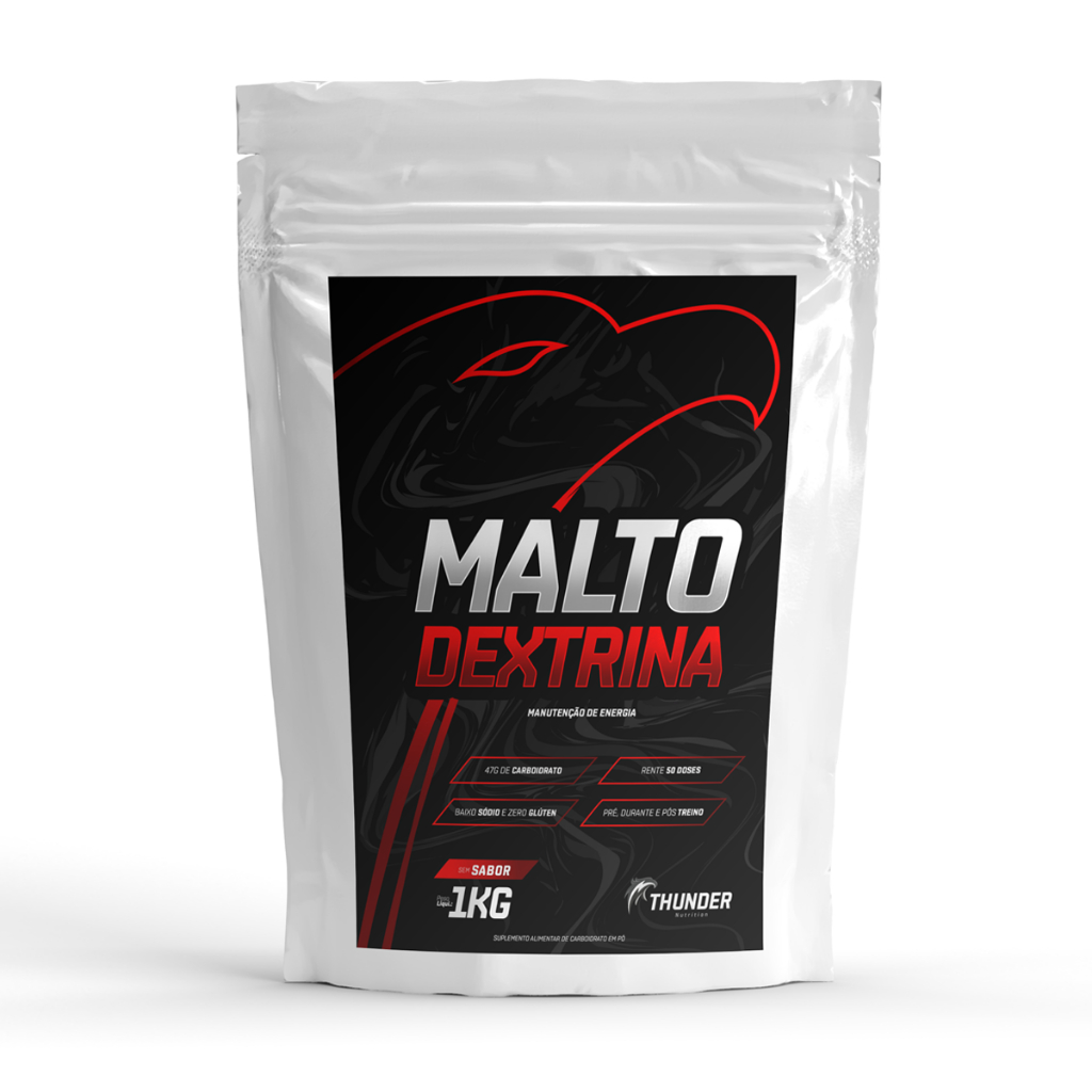 Maltodextrina 100% Pura 1kg Thunder Nutrition - Malto Dextrin
