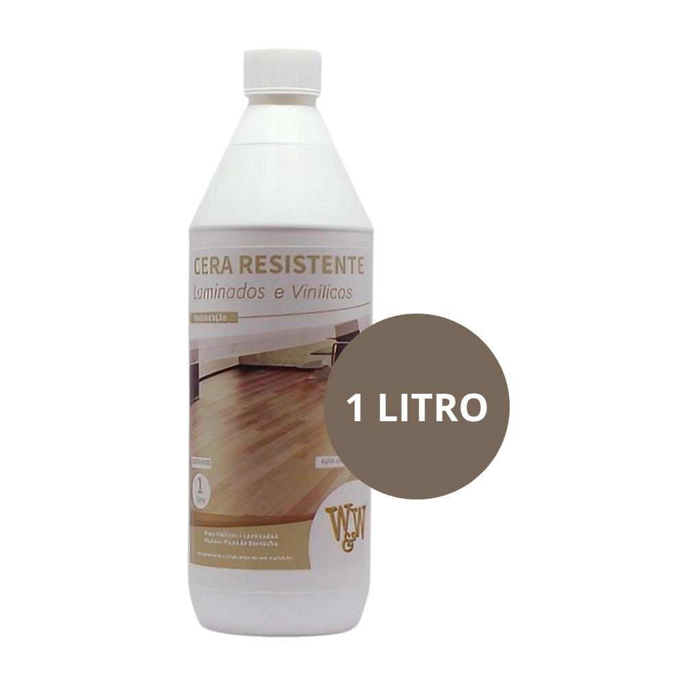 Cera Acetinada Restauracao Piso Laminado e Vinilicos1 Litro em Oferta na Shopee