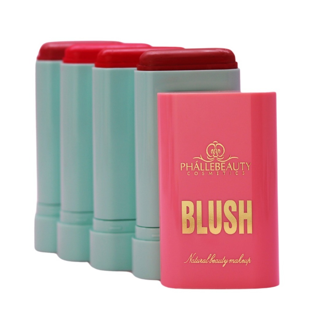 Blush Stick Natural Beauty Makeup 20g PhálleBeauty em Oferta na Shopee