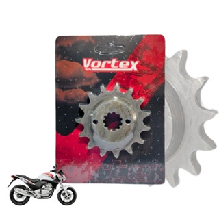 Pinhão Cb300/xre300 15 Dentes Aço 1045 Vortex em Oferta na Shopee