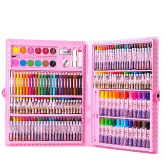 Maleta De Pintura Infantil Estojo 24/48/68150 Peças Para Colorir tema variado Menina Volt…