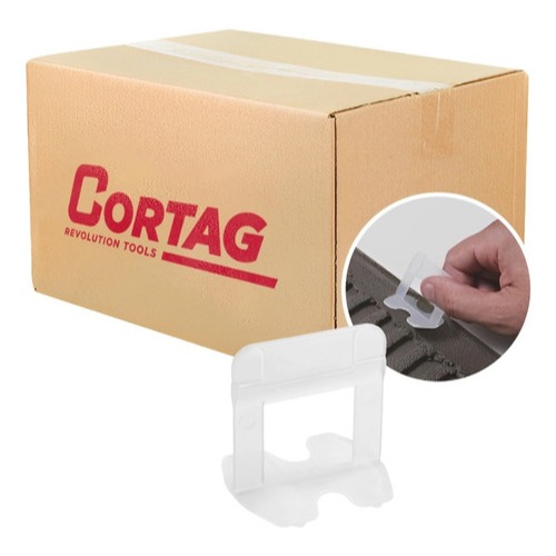 Espaçador Smart 1,5mm 500 Peças Cortag 62408 Nivelador em Oferta na Shopee