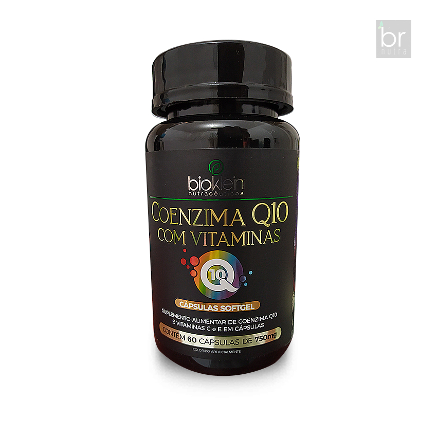 BIOKLEIN COENZIMA Q10 c/ VITAMINAS C e E | 60 Cápsulas 750mg
