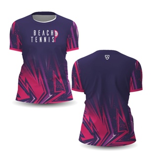 Camisa Beach Tennis Feminina - Tecido Dry Fit - 94,5% Poliester / 5,5% Elastano - Com Proteção UV - Tratamento Anti-Odor em Oferta na Shopee
