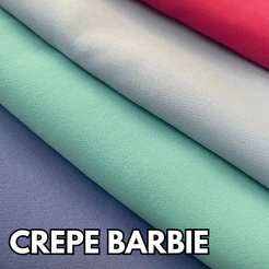 1 Metro Alfaiataria Barbie tecido crepe New Look. Várias cores! Qualidade PREMIUM. Blusas, vestido.