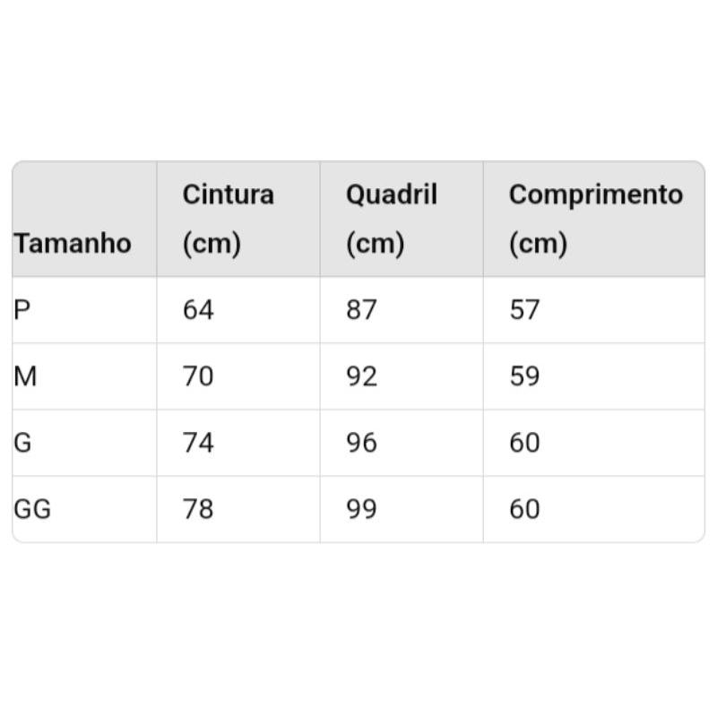 Saia cirrê tipo lápis/secretaria