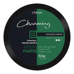 Pomada Modeladora Cless Charming Men Médio Controle 50g