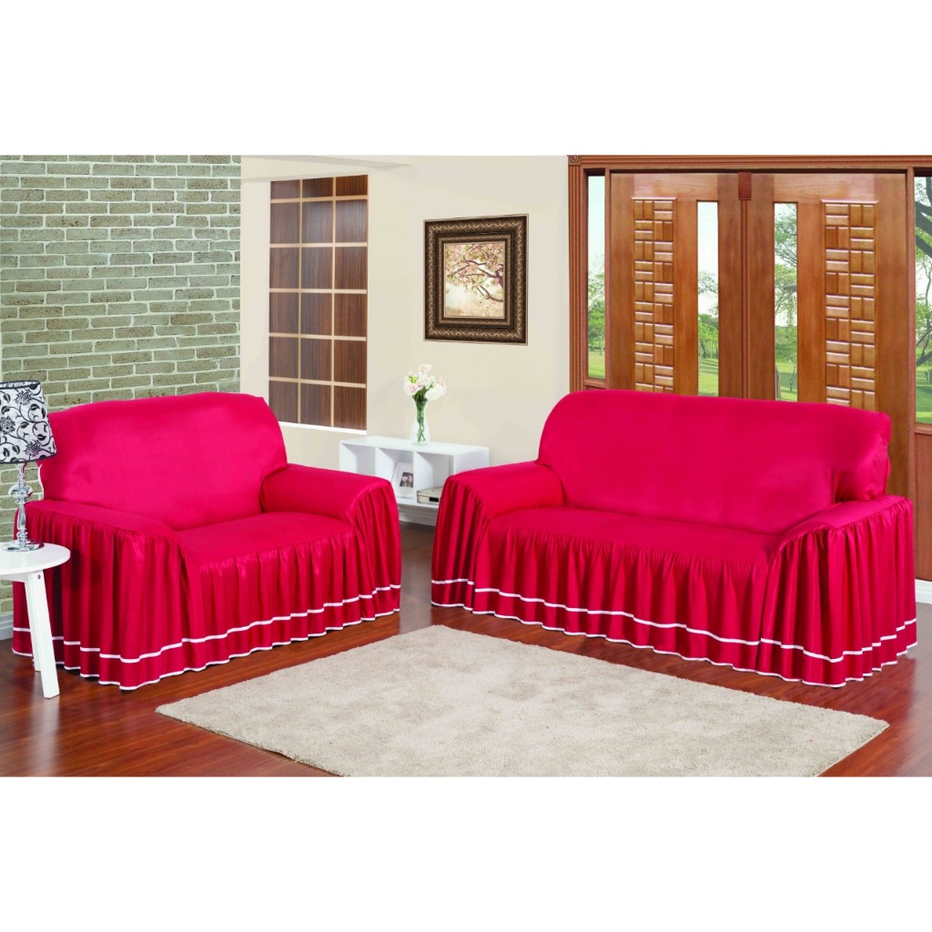 Kit Capas Protetor Sofá Dália 2 E 3 Lugares - MaYu