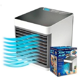 Mini Ar Condicionado Portátil Arctic Air Cooler Umidificador Climatizador Luz Led USB / A…