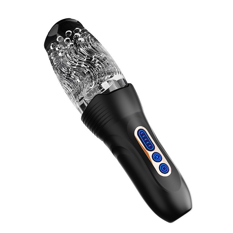 Masturbador Masculino Recarregável Rotativo Com Textura em Oferta na Shopee