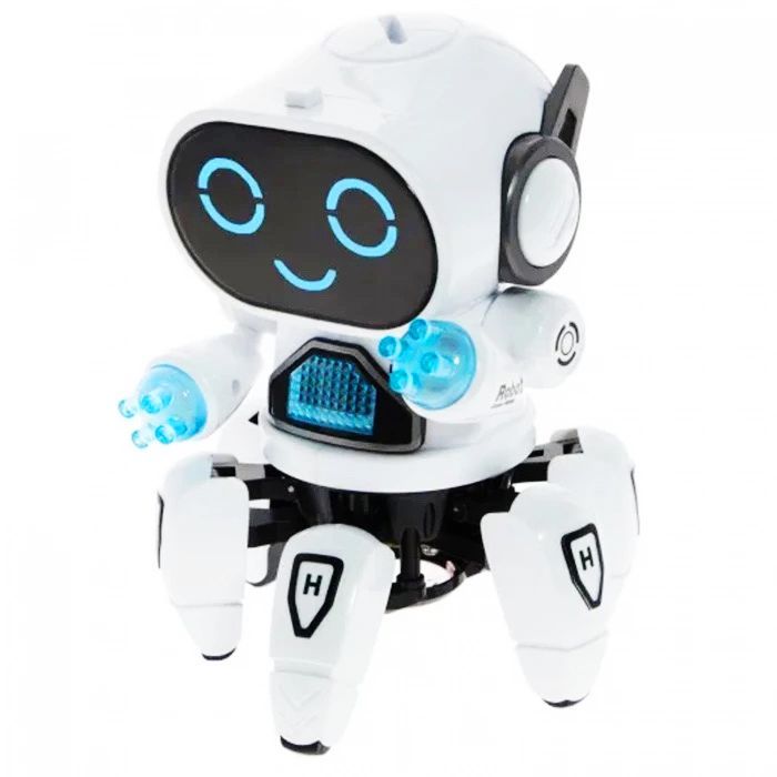 Brinquedo Robô Eletrônico Aranha Dançarino Som e Luzes Melhor - Miniatura 2