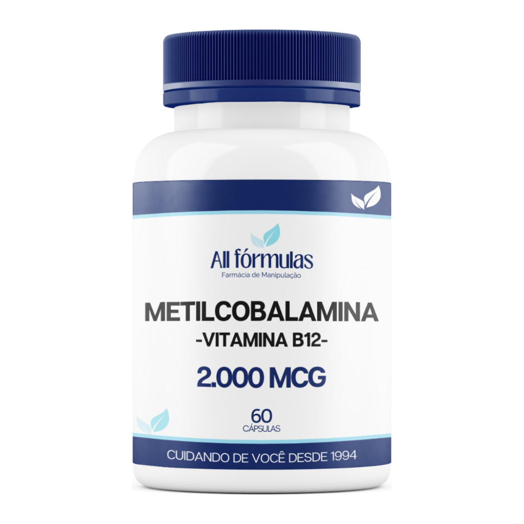 Vitamina B12 Metil 2.000mcg - 60 Cápsulas Original