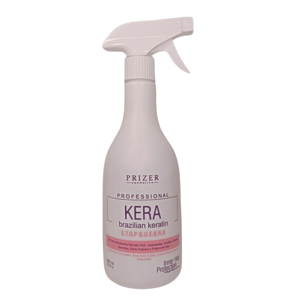 Sos Stop Quebra Cabelos Quebradiços e Emborrachados Kera 500ml Prizer
