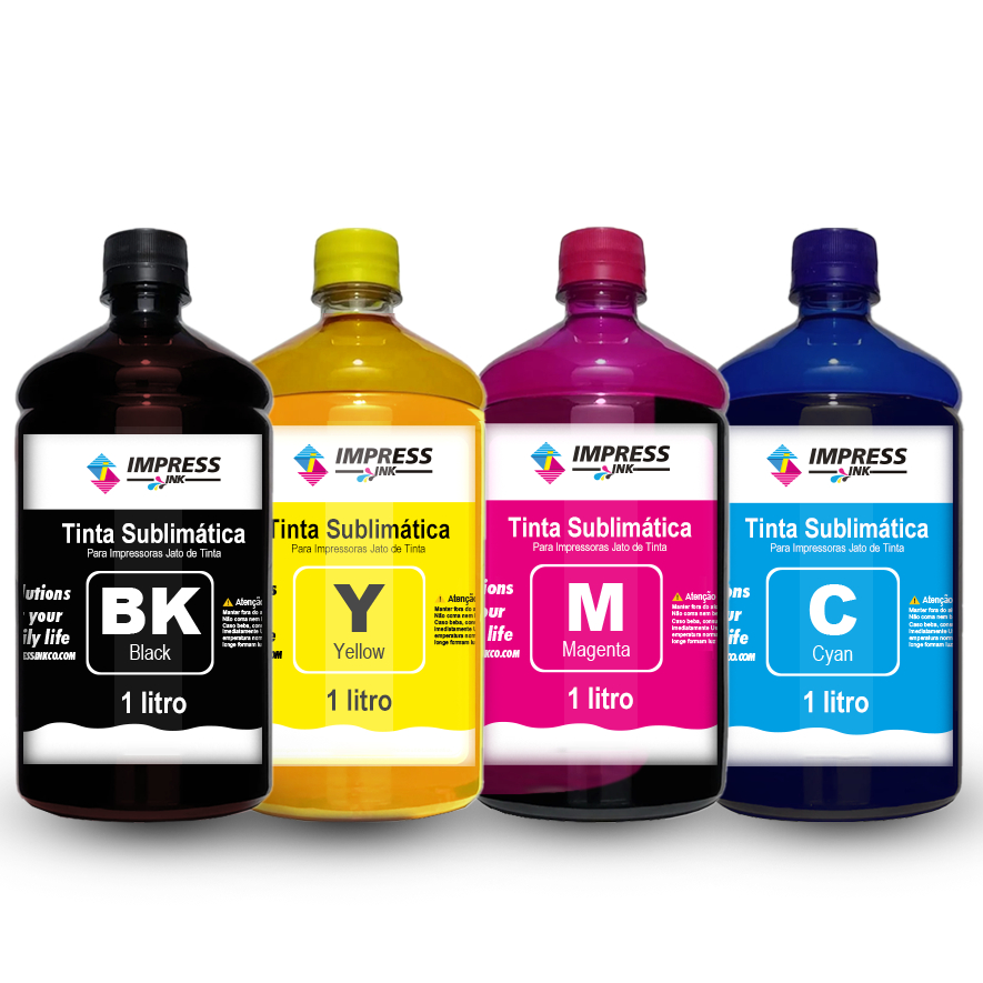 Tinta Sublimática Para Epson Impressoras Multifuncional EcoTank  Linha L Epson