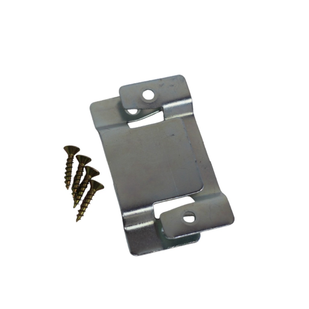 Par de engates/Conector Metal para sofá, tv, cama box... - INCLUI PARAFUSOS