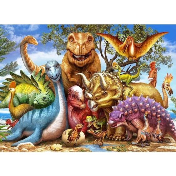 Painel de Festa em Lona 2x2m Personalizado em Lona Fosca - Tema Dinossauro em Oferta na Shopee