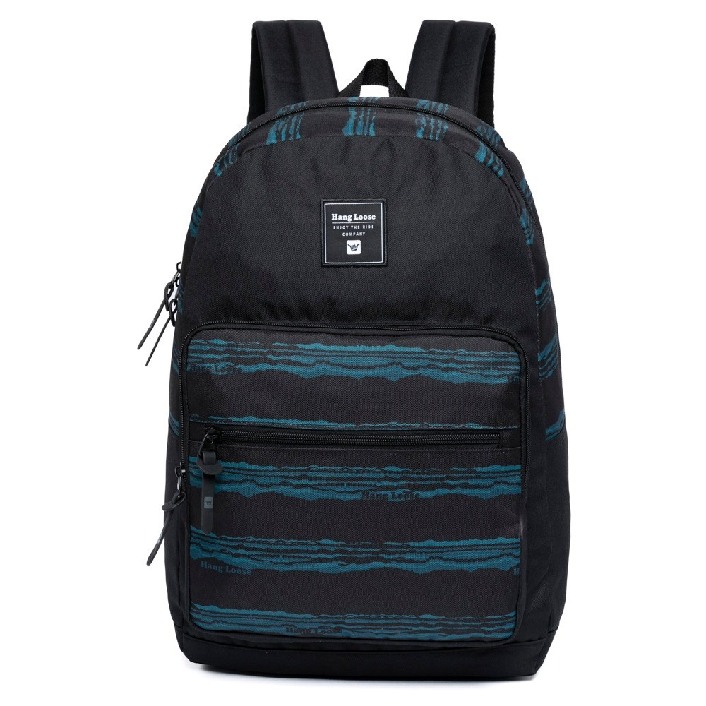 Mochila Hang Loose Espaçosa Casual Escolar Faculdade