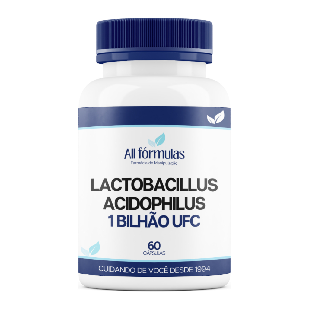 Lactobacillus Acidophilus 1 BI UFC - 60 Cápsulas em Oferta na Shopee