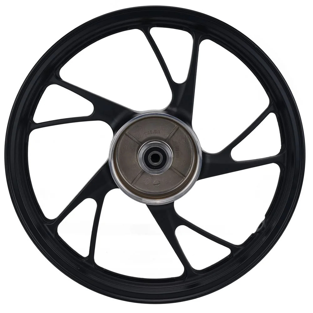 Roda Traseira Pé de Galinha Honda Titan 150 Fan 160 Start 160 Preto Aro 18 Liga Leve Fabreck em Oferta na Shopee