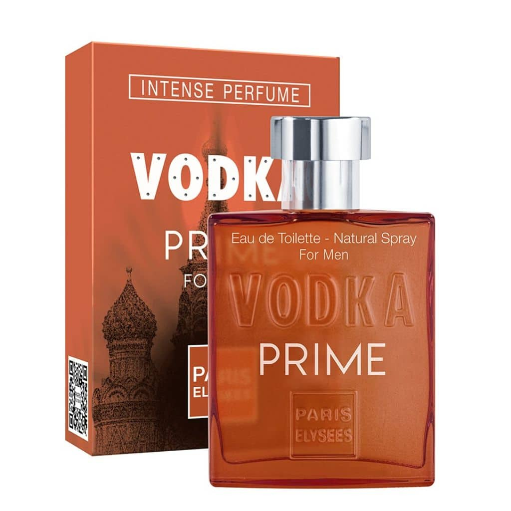 Perfume Vodka Prime For Men Paris Elysees 100ml em Oferta na Shopee