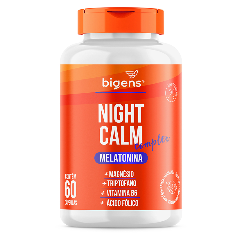 BIGENS NIGHT CALM COMPLEX 60 CAPS em Oferta na Shopee