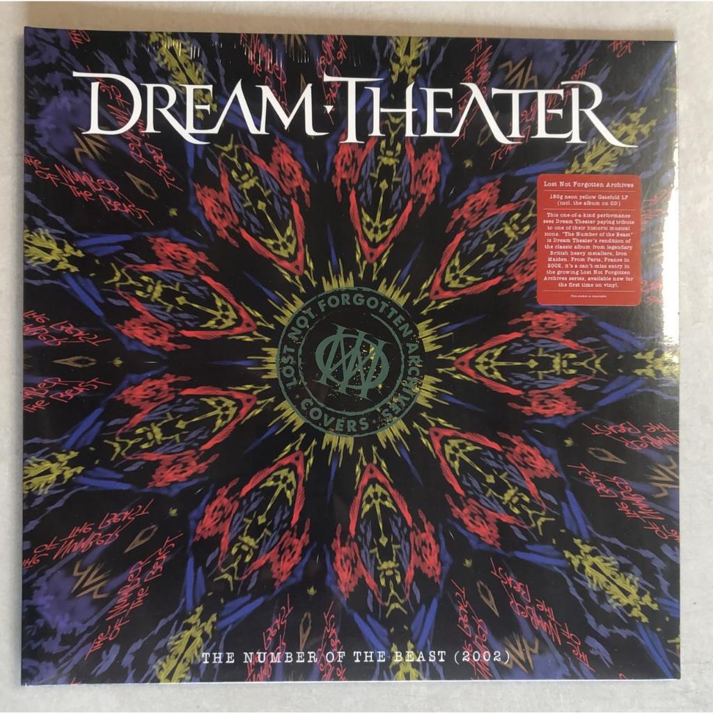 Lp Dream Theater 2023 The Number Of The Beast, Vinil + Cd lacrado importado