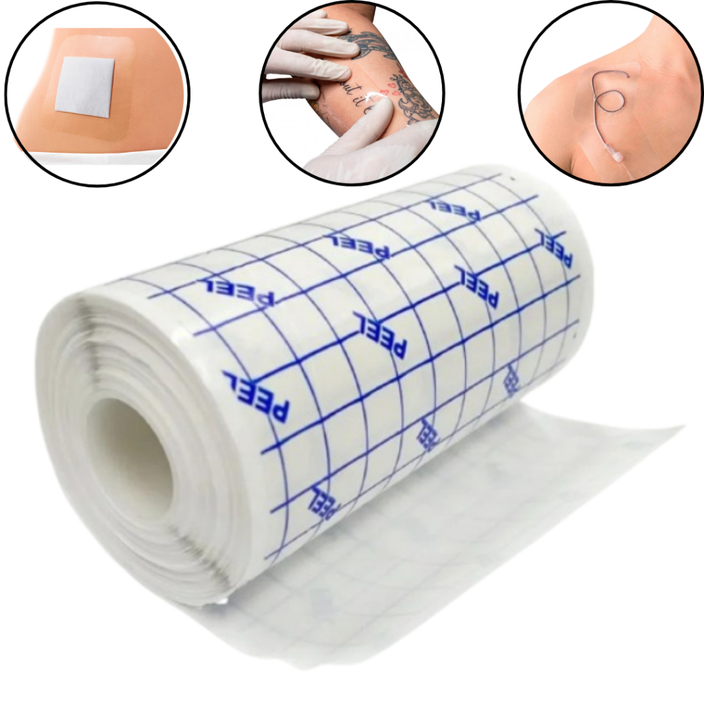 Curativo Filme Transparente 15cm x 1m - Missner - Filme Adesivo Curativo Película A Prova D'água em Oferta na Shopee