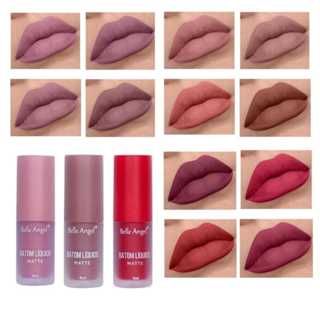 Batom Líquido Matte Belle Angel Ótima Pigmentação Textura Macia Longa Duração em Oferta na Shopee