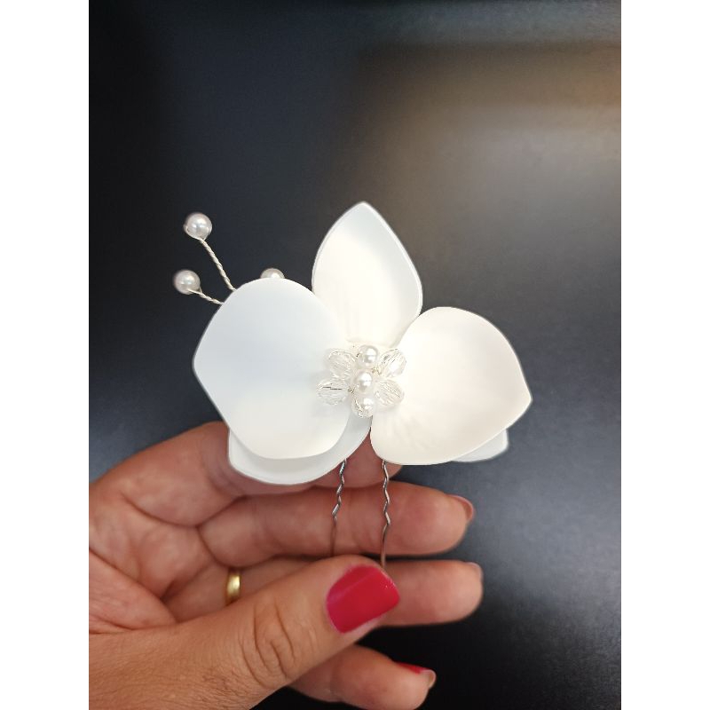 Arranjo Cabelo Noiva Orquídea: Onde Comprar | BuscaProdutos