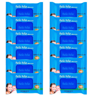 Kit Toalhas Umedecidas Bebê Feliz 120 folhas com TAMPINHA !!! em Oferta na Shopee