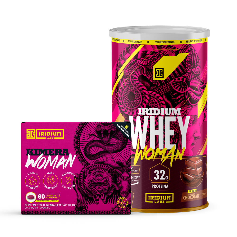 Whey Protein Woman 450g + Kimera Woman - Iridium Labs