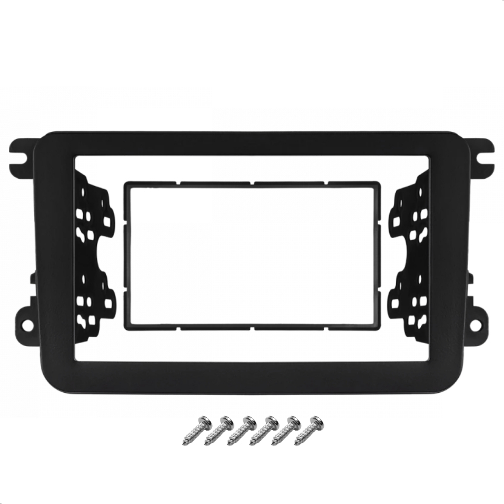 Moldura 2 Din Painel Para Multimidia Rádio Tela 7 polegadas Vw Gol G7 Amarok Jetta Tiguan Variant