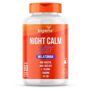 BIGENS NIGHT CALM REST 60 TABS em Oferta na Shopee