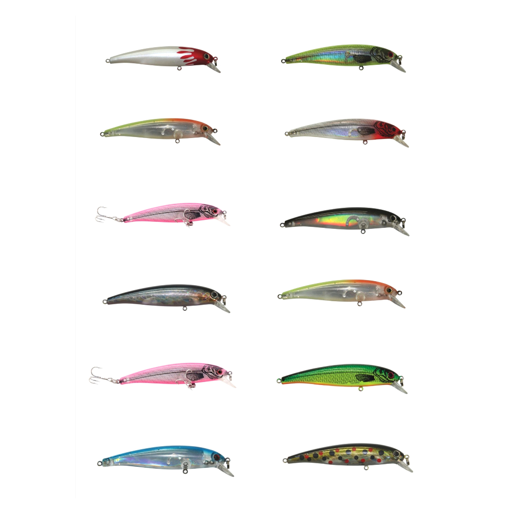 Kit 2 Iscas Artificiais Thunder 90 ( Bomber 14) 9cm. Original Maruri
