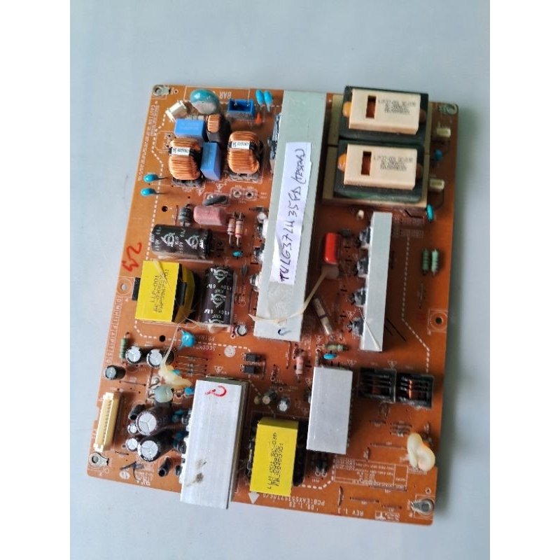 Placa  da Fonte  Com defeito Pra Sucata de TV LG 37LH35FD,