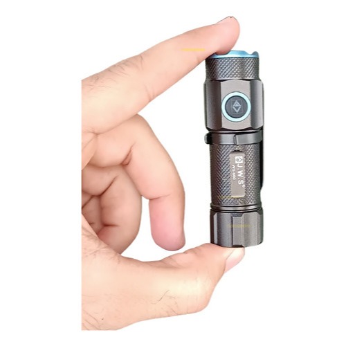 Mini Lanterna Tática Led T12 Edc Super Potente Bateria Usb
