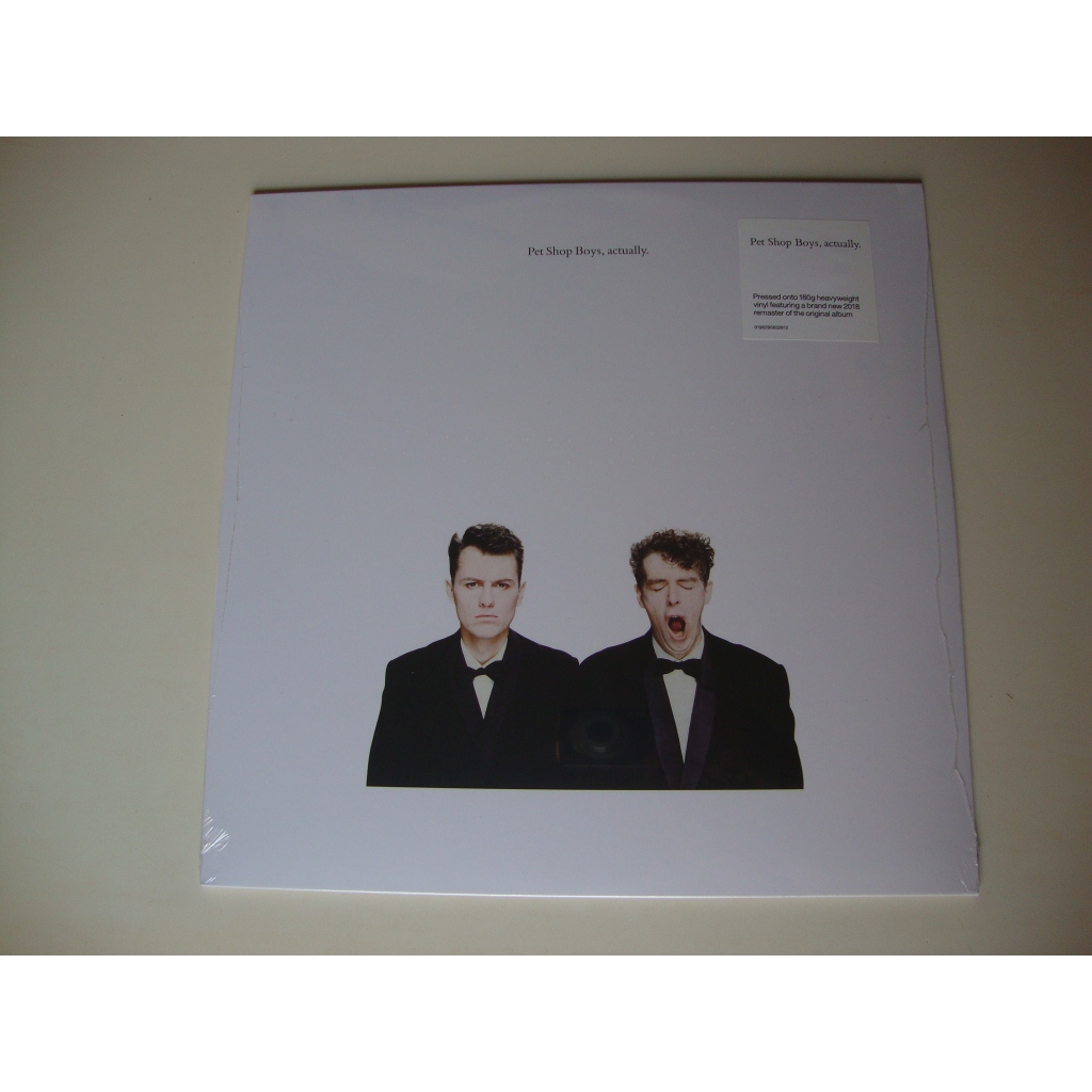 LP - Vinil - Pet Shop Boys - Actually - Importado, Lacrado