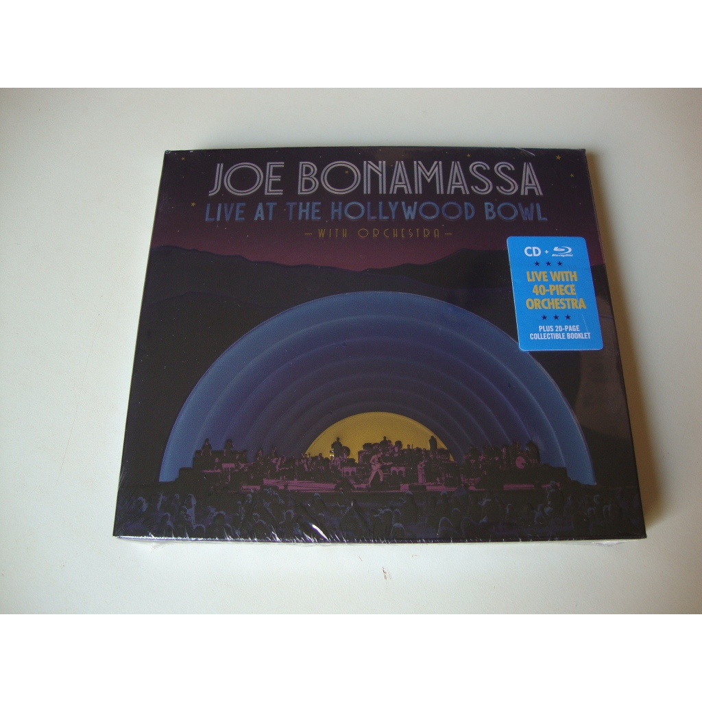 CD + Blu-Ray - Joe Bonamassa - Live At The Hollywood Bowl With Orchestra - Importado, Lacrado