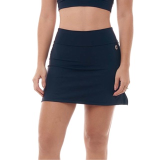 Short Saia Basic Preto com Bolso Snd Fitness em Oferta na Shopee