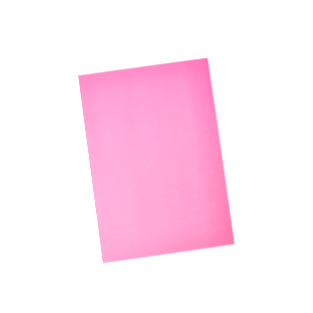 Papel rosa liso/ Offset 180g A4 - 50 folhas