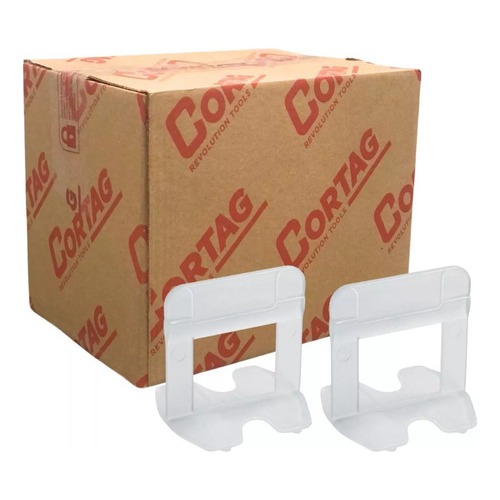 Espaçador Smart 1mm 500 Peças Cortag 62405 Nivelador em Oferta na Shopee