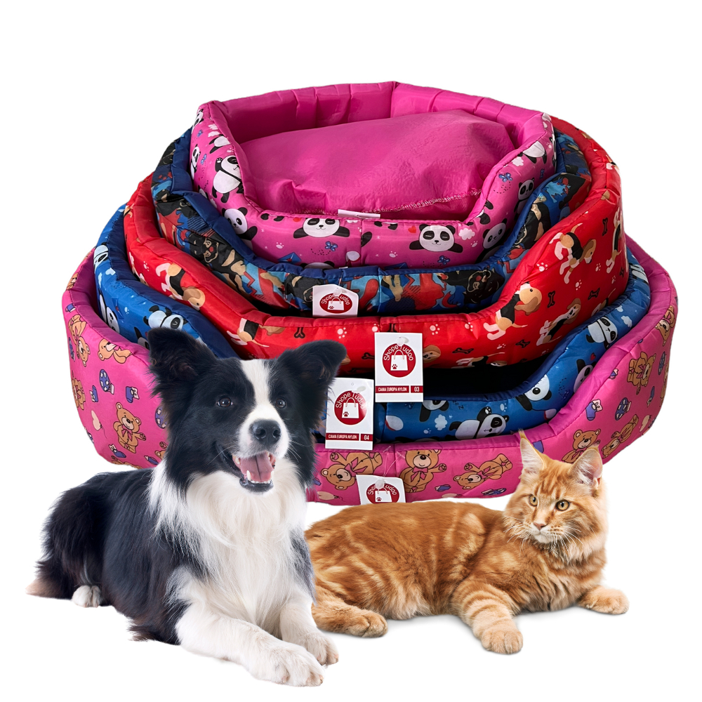 Cama para Cachorro ou Gato (MODELO EUROPA) Caminha Pet - Muito Confortável em Oferta na Shopee