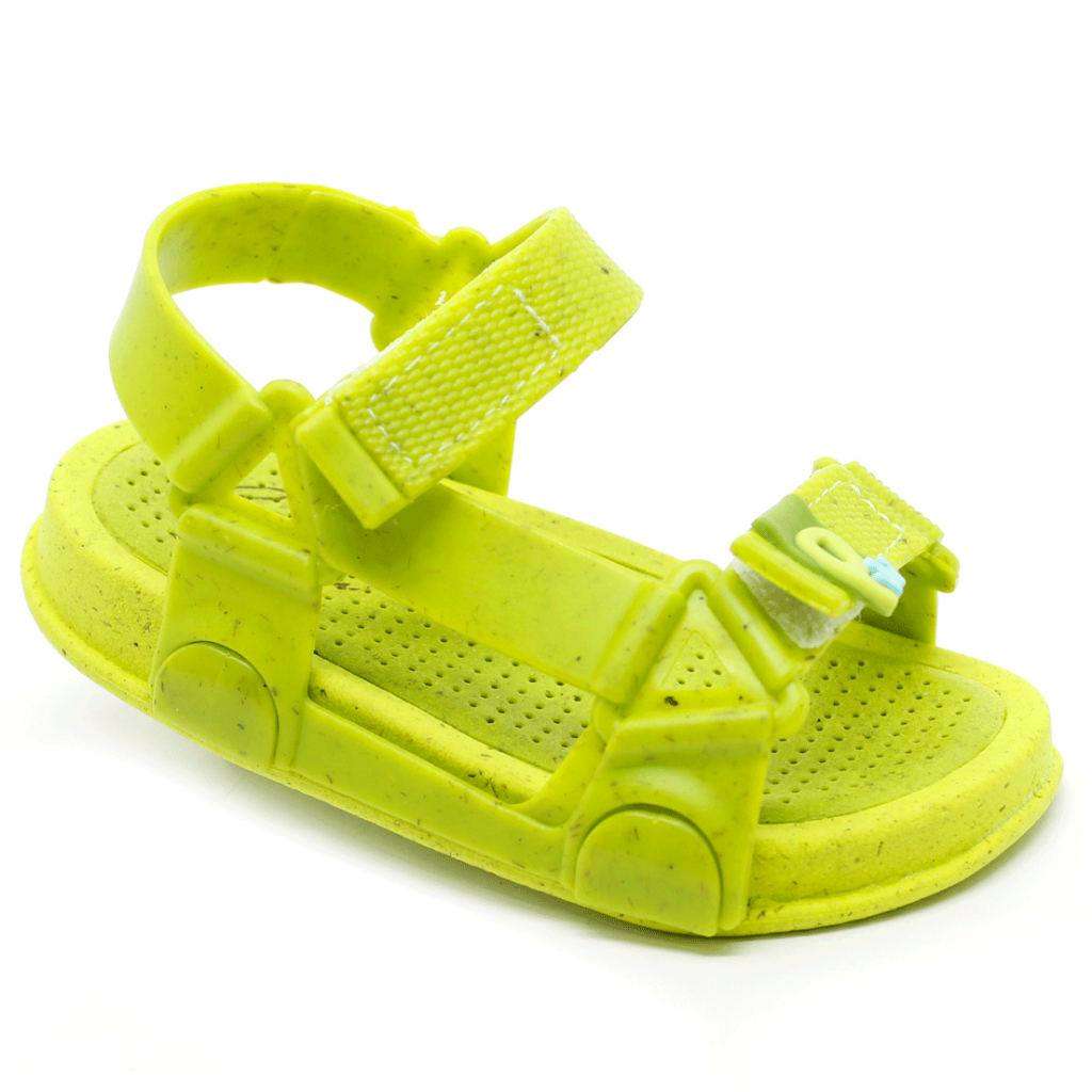 Papete Sandália Infantil Plugt Menina De Fibras Naturais Confortável - Verde em Oferta na Shopee