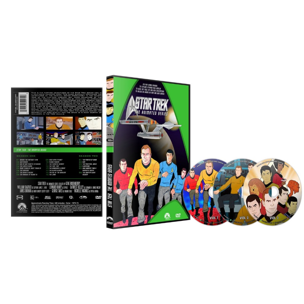 Dvd Star Trek ( Jornada Nas Estrelas) Série Animada Completa